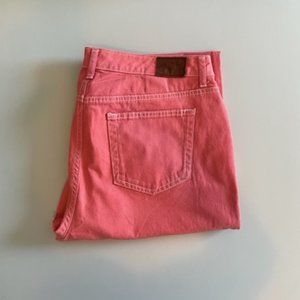 Land's End Coral Red Cropped Pants - Never Worn!